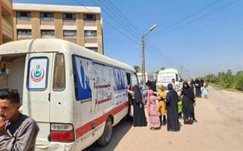 قنا.. قافلة طبية مجانية بقرية الكفلتية ضمن مبادرة «حياة كريمة»