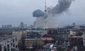   سماع دوي انفجارات في كييف وتساقط حطام طائرات مسيرة صباح اليوم الأحد