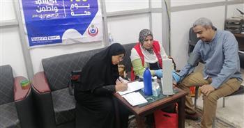 وزارة العمل: حملة "100 يوم صحة " للكشف على العاملين بمديرية عمل القاهرة