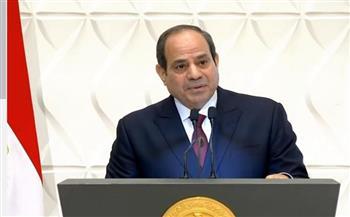 السيسى: الانطلاق للمستقبل يستوجب الإسراع في معالجة التحديات القائمة قبل استفحالها