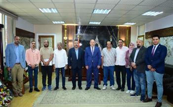 جامعة سوهاج تبحث أوجه التعاون مع إقليم وسط الصعيد الثقافي