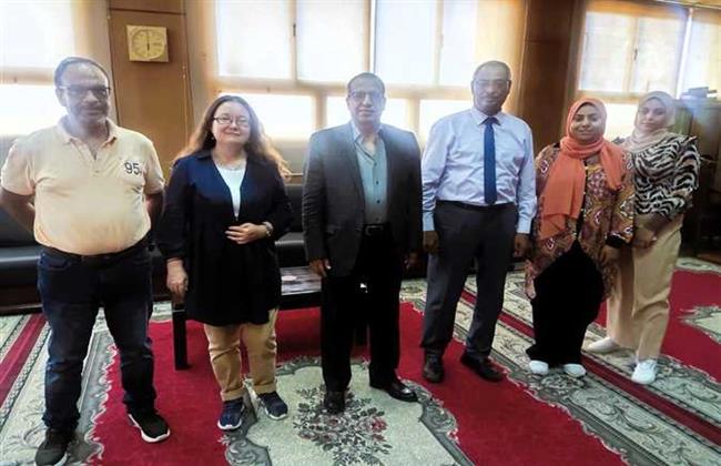 للمرة الرابعة: امتحانات منحة اللغة الألمانية بمركز التطوير الوظيفي بجامعة جنوب الوادي