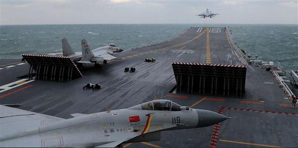 الدفاع التايوانية: ناقلات طائرات صينية تتواجد في جنوب شرقي تايوان تتجه نحو غربي المحيط الهادئ