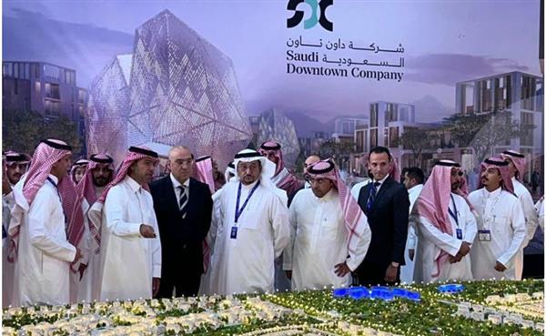 بالصور.. وزير الإسكان يشارك فى افتتاح معرض "سيتي سكيب" بالسعودية