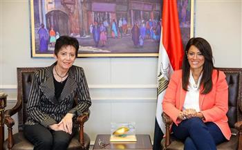    وزيرة التعاون تلتقي السفيرة السويسرية لمتابعة مشروعات التعاون الإنمائي 