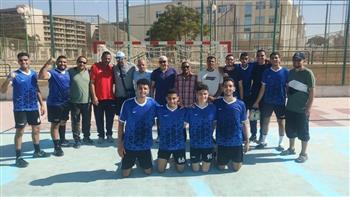   صعود فريق جامعة المنوفية لدور الثمانية في كرة اليد بأسبوع شباب الجامعات 