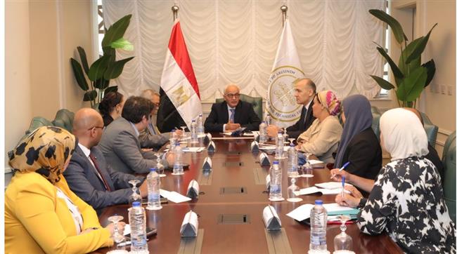 وزير التعليم يبحث مع وفد الوكالة الأمريكية التعاون المشترك فى مدارس STEM