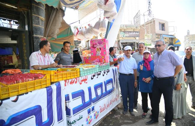 محافظ الغربية يتابع خطة التطوير والتجهيزات التي تتم بشوارع المدينة 