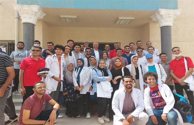  جامعة سوهاج تشارك في القافله الطبية بمنطقه زرايب 15 مايو 
