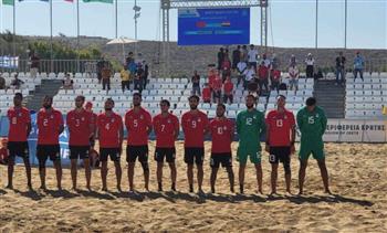   منتخب الكرة الشاطئية يحرز المركز الرابع بدورة ألعاب البحر المتوسط