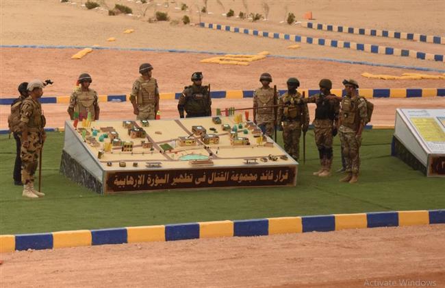 تنفيذ إحدى المراحل الرئيسية للتدريب المصرى الأمريكى المشترك "النجم الساطع 2023"