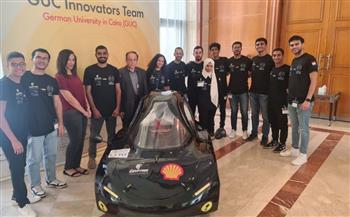 فوز فريق الألمانية بالقاهرة بالمركز الأول في مسابقة شل البيئي 2023 