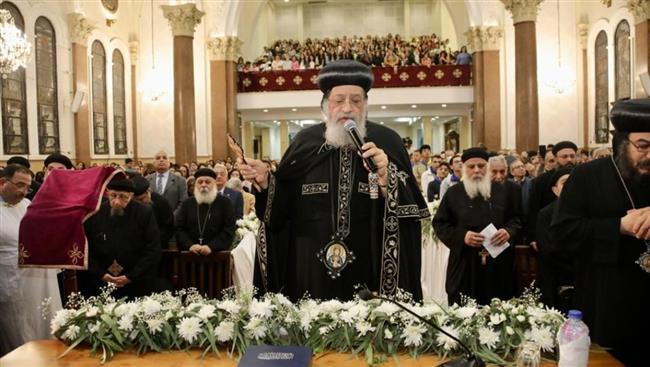 مساء اليوم.. البابا تواضروس يرأس الصلاة بكنيسة الشهيد مارجرجس بغرب الاسكندرية