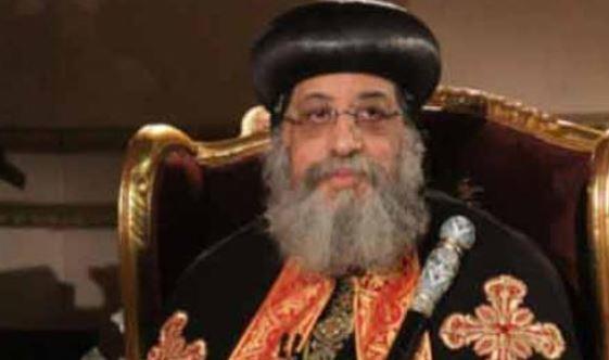 البابا يعزي خطاب في وفاة زوجها