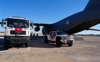  خمس طائرات إغاثة إماراتية تصل بنغازي لدعم الشعب الليبي 