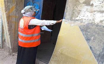 طرق أبواب 4250 منزل في 25 قرية بأسوان