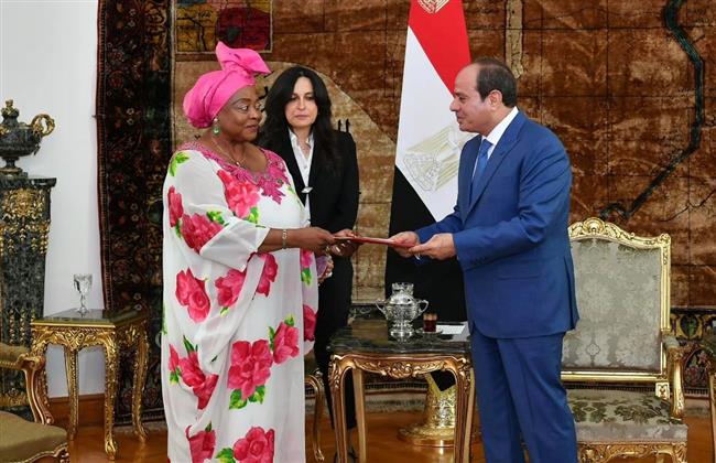 الرئيس السيسي يتلقى رسالة خطية من رئيس غينيا الاستوائية