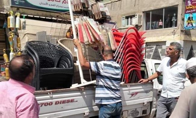 البحيرة.. الوحدات المحلية تنفذ حملات لرفع 934 حالة اشغال طريق متنوع