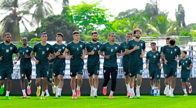 الزمالك يؤدي التدريب الأخير قبل مواجهة أرتا سولار الجيبوتي غدا