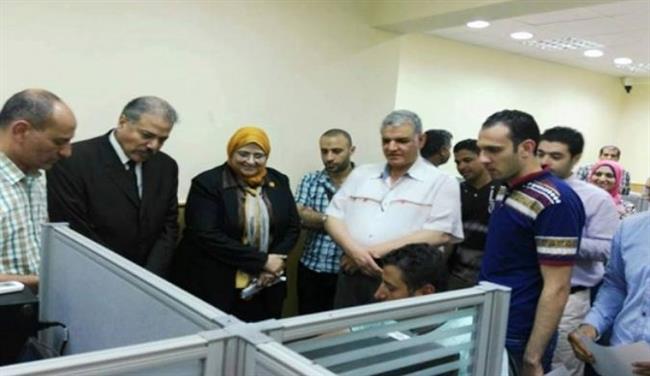 وكيل صحة المنوفية يناقش خطة رفع كفاءة المستشفيات