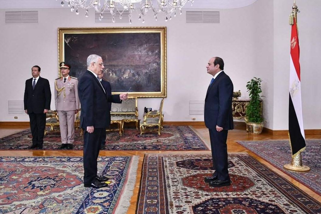الرئيس السيسي يشهد حلف اليمين للمستشار محمد شوقي عياد نائبا عاما