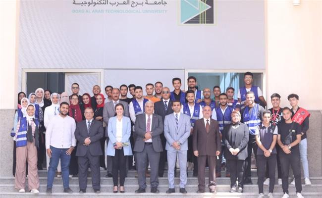 جامعة برج العرب التكنولوجية تستقبل ممثلي مؤسسة حياة كريمة ومبادرة ابدأ