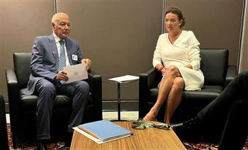   أبو الغيط يلتقي نائبة رئيس الوزراء ووزيرة خارجية سلوفينيا