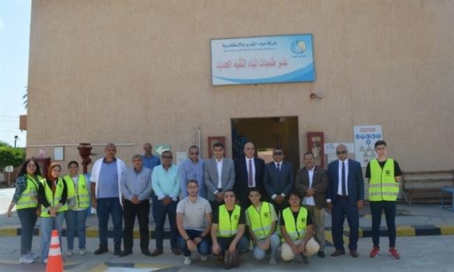 "مستقبل وطن" يتفقد محطة مياه المعمورة     