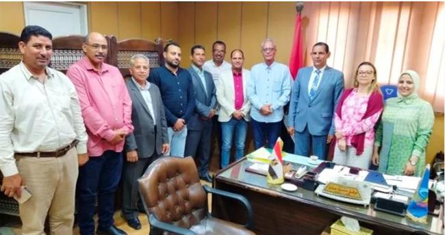 زراعة البحيرة تستقبل فريق عمل منظمة "الفاو"