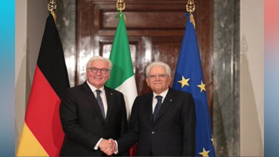 الرئيس الإيطالي يشيد بالعلاقات الإيطالية - الألمانية