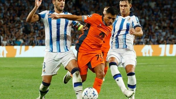 إنتر ميلان يتعادل 1-1 مع مضيفه ريال سوسيداد بدوري أبطال أوروبا