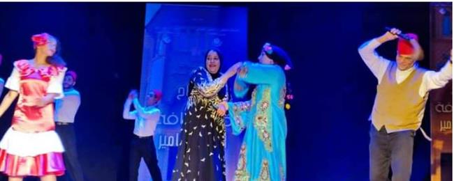فرقة أوبرا عربي تزين مسرح قصر ثقافة أبو المطامير فى ثانى أيام افتتاحه