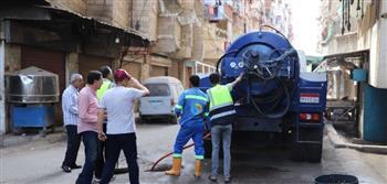رئيس صرف صحي الإسكندرية إستمرار أعمال التطهير ومتابعة الاستعداد لموسم الشتاء