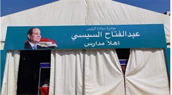 محافظ الجيزة يفتتح معرض أهلا مدارس نهاية بحى العمرانية