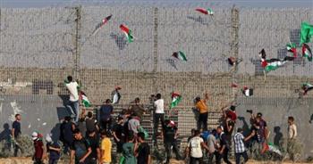   وقوع إصابات خلال قمع الاحتلال الإسرائيلي مسيرات سلمية شرق قطاع غزة
