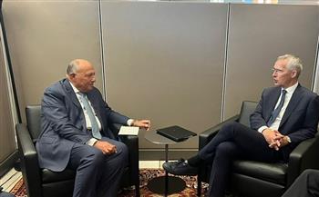   وزير الخارجية لـ سكرتير عام الناتو: مصر شريك يُعتمد عليه في مواجهة التحديات العالمية 