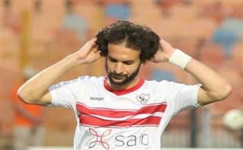 طرد محمود علاء من مباراة الزمالك وبيراميدز بدوري نايل