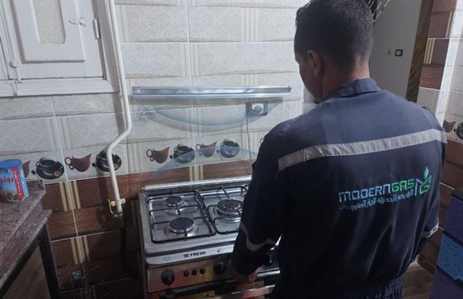 إطلاق أول شعلة غاز طبيعي بقرية الاميرية ضمن حياة كريمة بمركز ابوتشت قنا