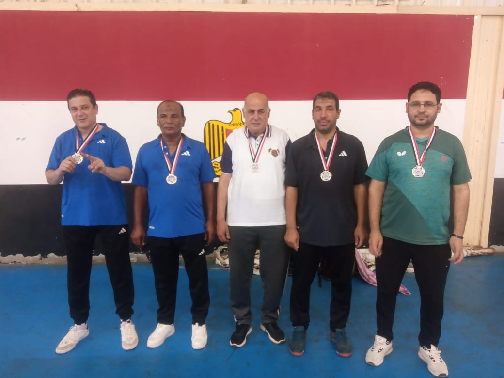 "تعليم البحيرة" يحصد المركز الثاني في بطولة الجمهورية لتنس الطاولة