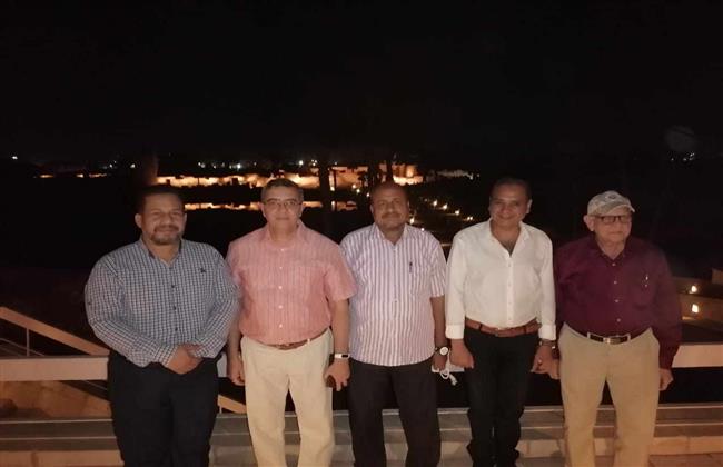 سفير الهند بالقاهرة يحضر عروض الصوت والضوء