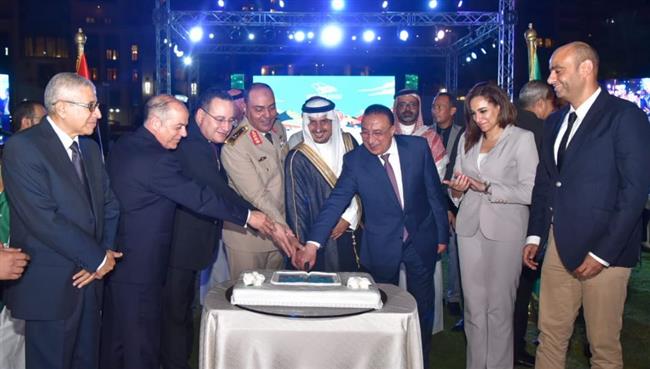 محافظ الإسكندرية يشارك في احتفالية  القنصلية العامة للسعودية باليوم الوطني الـ 93