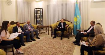   الأردن وكازاخستان يبحثان تعزيز التعاون بين البلدين في مختلف المجالات
