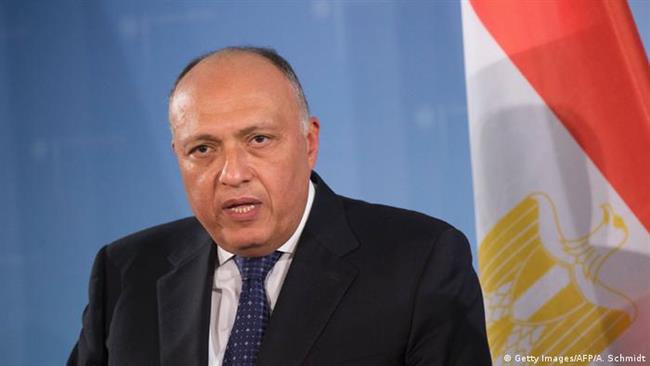 شكري يلتقي أعضاء بعثة مصر الدائمة لدى الأمم المتحدة