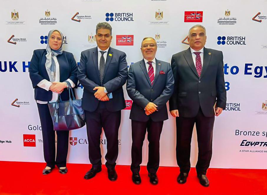 رئيس جامعة طنطا يشارك في فعاليات الملتقى المصري البريطاني