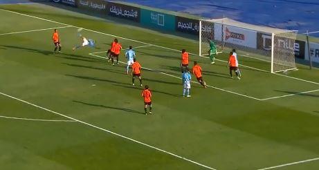 بمقصية رائعة.. إبراهيم عادل يسجل أول أهداف بيراميدز أمام البنك الأهلي