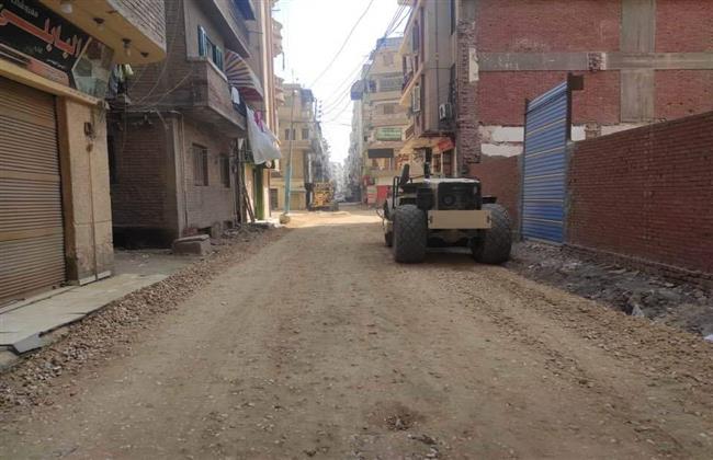 محافظ الغربية يتابع أعمال رصف وتطوير شارع سعد الدين بطنطا