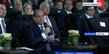 السيسي: أنفقنا تريليونات من الدولارات خلال 8 سنوات لبناء البنية الأساسية
