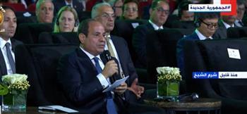 الرئيس السيسي: مصر تجاوزت فجوة هائلة بين البنية الأساسية والمشروعات الطموحة