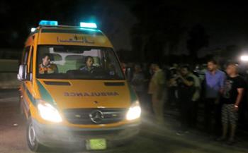   مصرع شخصين في حادث انقلاب سيارة ملاكي على طريق تنيدة منفلوط بالوادى الجديد