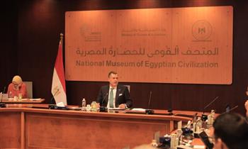   وزير السياحة يترأس اجتماع مجلس إدارة هيئة المتحف القومي للحضارة المصرية